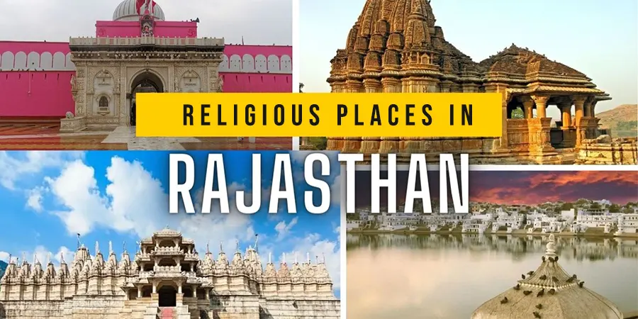 Religious places in Rajasthan: Explore divine temples & spiritual sites.