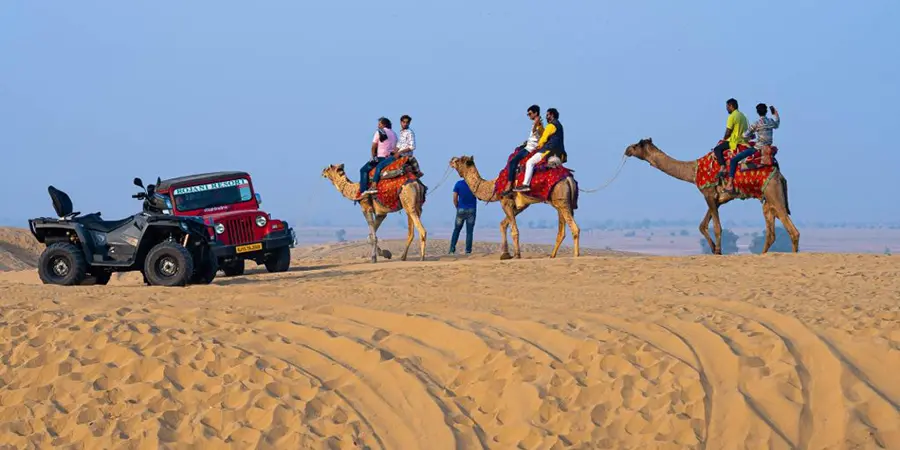 Adventure Activities in the Thar: Desert Safaris, Camel Treks & Balloon Rides