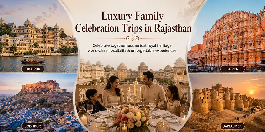 Luxury Family Celebration Trips in Rajasthan: The Royal Experience Your Family Deserves