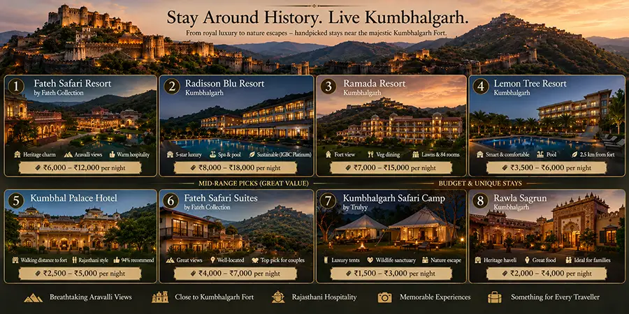 kumbhalgarh best hotels