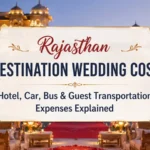 Rajasthan Destination Wedding Cost: Hotel, Car, Bus & Guest Transportation Expenses Explained