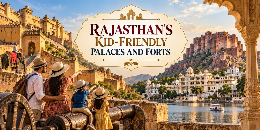 Rajasthan’s Kid-Friendly Palaces and Forts: A Family Guide