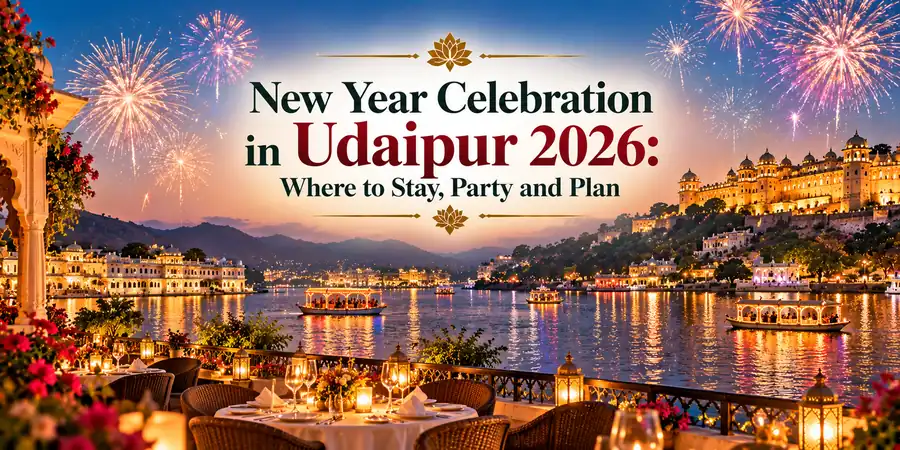 New Year Celebration in Udaipur 2026: Where to Stay, Party and Plan