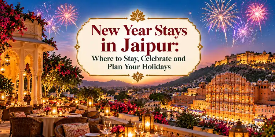 New Year Stays in Jaipur: Where to Stay, Celebrate and Plan Your Holidays