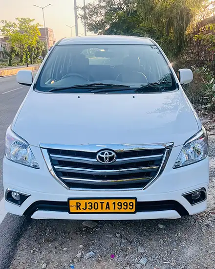 Toyota Innova Crysta car rental in Rajasthan